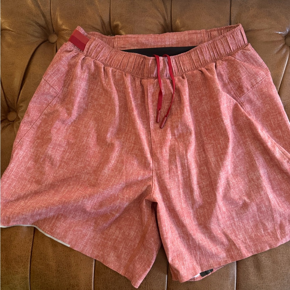 lululemon athletica Men's Pink Athletic Shorts